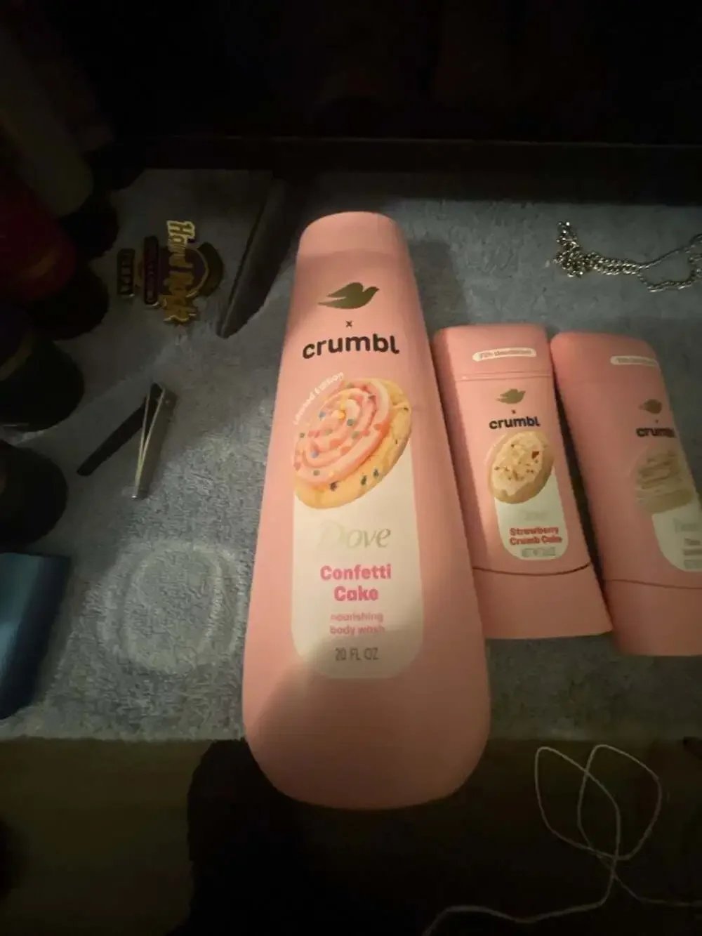 Dove x Crumbl Limited Edition Body Wash and Deodorant Bundle